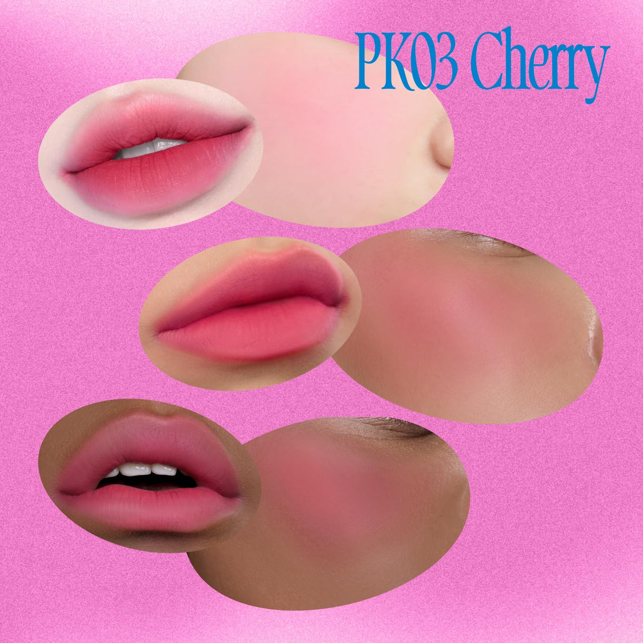fwee Lip&Cheek Blurry Pudding Pot | Cherry | Makeup Blush, Buildable Lightweight, Multi-Use Soft Matte Finish | 5g