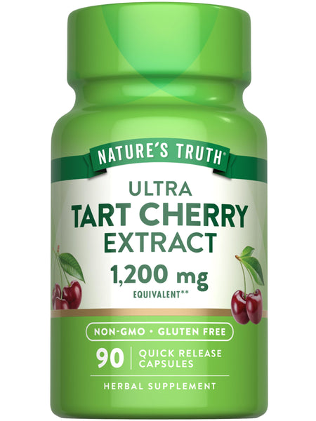 Nature's Truth Tart Cherry Extract Capsules | 90 Count | Non-GMO & Gluten Free Supplement