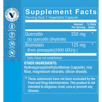 Thumbnail for The Vitamin Shoppe Quercetin with Bromelain, Antioxidant That Supports (180 Capsules)