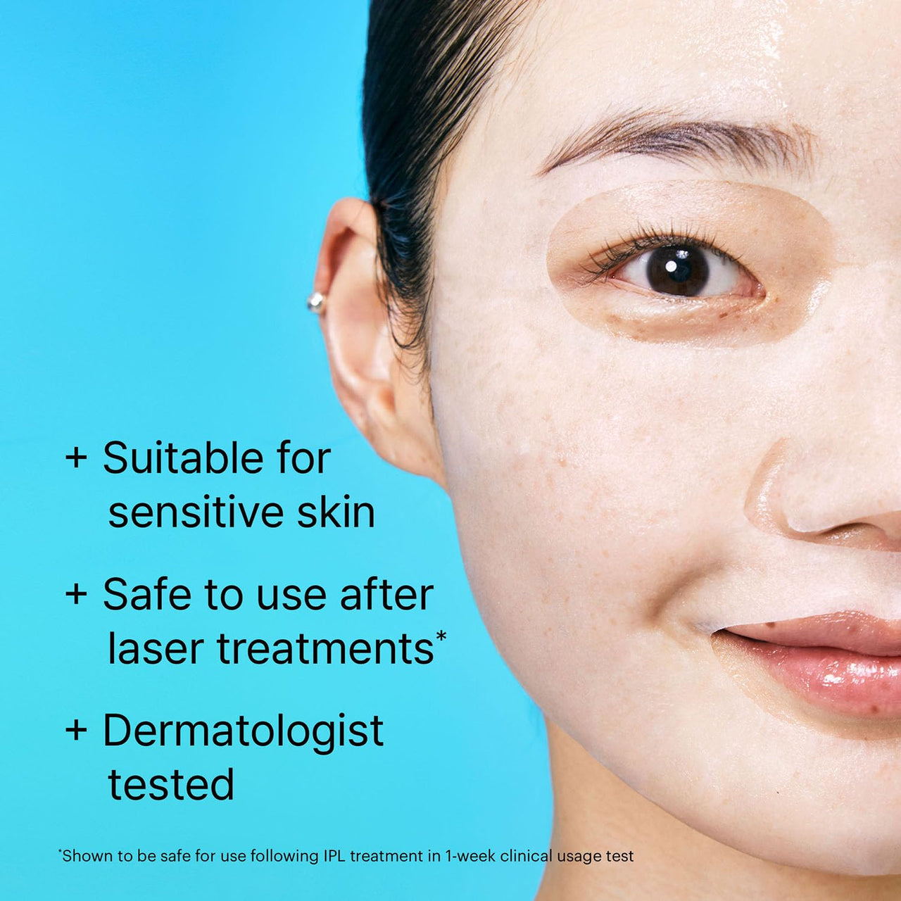Dr.Jart+ Dermask Vital Hydra Solution Glow Korean Face Mask with Hyaluronic Acid for Glass Skin | Sheet Mask | Korean Skin Care | Travel Size, 1 Pack