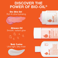 Thumbnail for Bio-Oil Moisturizing Body Lotion for Dry Skin, Ultra-Lightweight High-Oil Hydration, with Jojoba Oil, Rosehip Oil, Shea Oil, and Hyaluronic Acid, 8.5 Oz