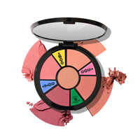 Thumbnail for LAURA GELLER NEW YORK x Wheel of Fortune Limited Edition Collab The Wheel Blush Palette 5 pc Multi-Finish Blushes