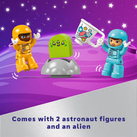 Thumbnail for LEGO DUPLO 3 in 1 Space Shuttle Adventure Toddler Building Toys - Space Toys for Boys & Girls, Ages 3+ Years - Gift for Christmas - Learning & Pretend Play Activity - 10422