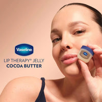Thumbnail for Vaseline Lip Therapy Cocoa Butter 8-Pack – Mini Lip Balms for Soft, Glowing Lips, 0.25 Oz Ea
