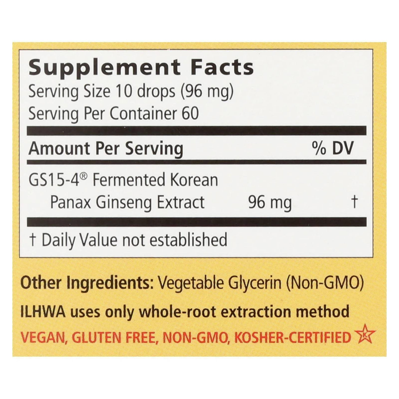 IL HWA Ginseng Enzyme Fermented ELX, 30.9 Gram