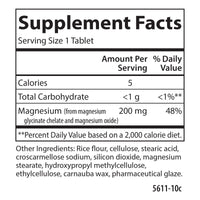 Thumbnail for Carlson Buffered Magnesium Glycinate 200 mg, High Absorption Magnesium Supplement, Supports Relaxation, Sleep & Muscle Function, 90 Tablets