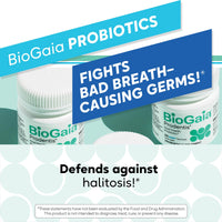 Thumbnail for BioGaia Prodentis | Oral Probiotics | Promotes Healthy Gums & Teeth | Defends Against Bad Breath & Dental Problems | Improves Oral Health | Mint Flavored | 30 Dental Probiotic Lozenges