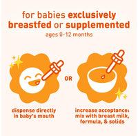 Thumbnail for Enfamil Baby Vitamin D-Vi-Sol Liquid Supplement Drops for Infants, Supporting Strong Teeth & Bones in Newborn Babies, Easy-to-Use, Gluten-Free, 50 Day Supply, Dropper Bottle