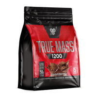 Thumbnail for BSN TRUE-MASS Weight Gainer, Mass Gainer Protein Powder, Post Workout Muscle Recovery Powder, Muscle Gainer, 4:1 Carbs to Protein Ratio, Chocolate Milkshake, 10.38 Pound, 15 Servings