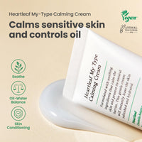 Thumbnail for AXIS-Y Heartleaf My Type Calming Cream - Soothing, Redness Relief & Long Lasting Moisture Dewy Skin Daily Face Lotion - Vegan Korean Skin Care Moisturizer Face Cream - 2.02 fl. oz.