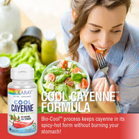 Thumbnail for SOLARAY Cool Cayenne Pepper 40,000 HU with Butchers Broom for Healthy Circulation Support | 90 VegCaps