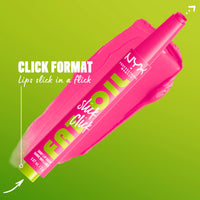 Thumbnail for NYX PROFESSIONAL MAKEUP Fat Oil Slick Click, Lightweight, Buildable, Pigmented Vegan Lip Balm - Thriving