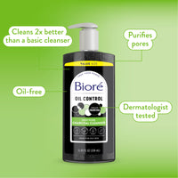 Thumbnail for Bioré Deep Pore Charcoal Face Wash, Daily Facial Cleanser for Dirt & Makeup Removal, for Oily Skin, Value Size, 11.45 fl oz