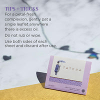 Thumbnail for Tatcha Aburatorigami Blotting Papers: 100% Natural Abaca Leaf & Gold Flakes Absorb Excess Oil (40 Pack)