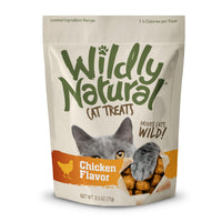 Thumbnail for Wildly Natural Cat Treats, Chicken Flavor, 2.5 oz