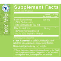 Thumbnail for The Vitamin Shoppe Milk Thistle 70MG - Liver Health Support, Detoxification & Antioxidant Protection (100 Capsules)
