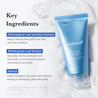 Thumbnail for medicube Facial Cleanser Zero Foam Cleanser | Daily Gentle Cleansing Foam for Sensitive Skin | Excess Sebum Control, Hydration, Pore Minimization | Korean Skincare, 4.23 oz