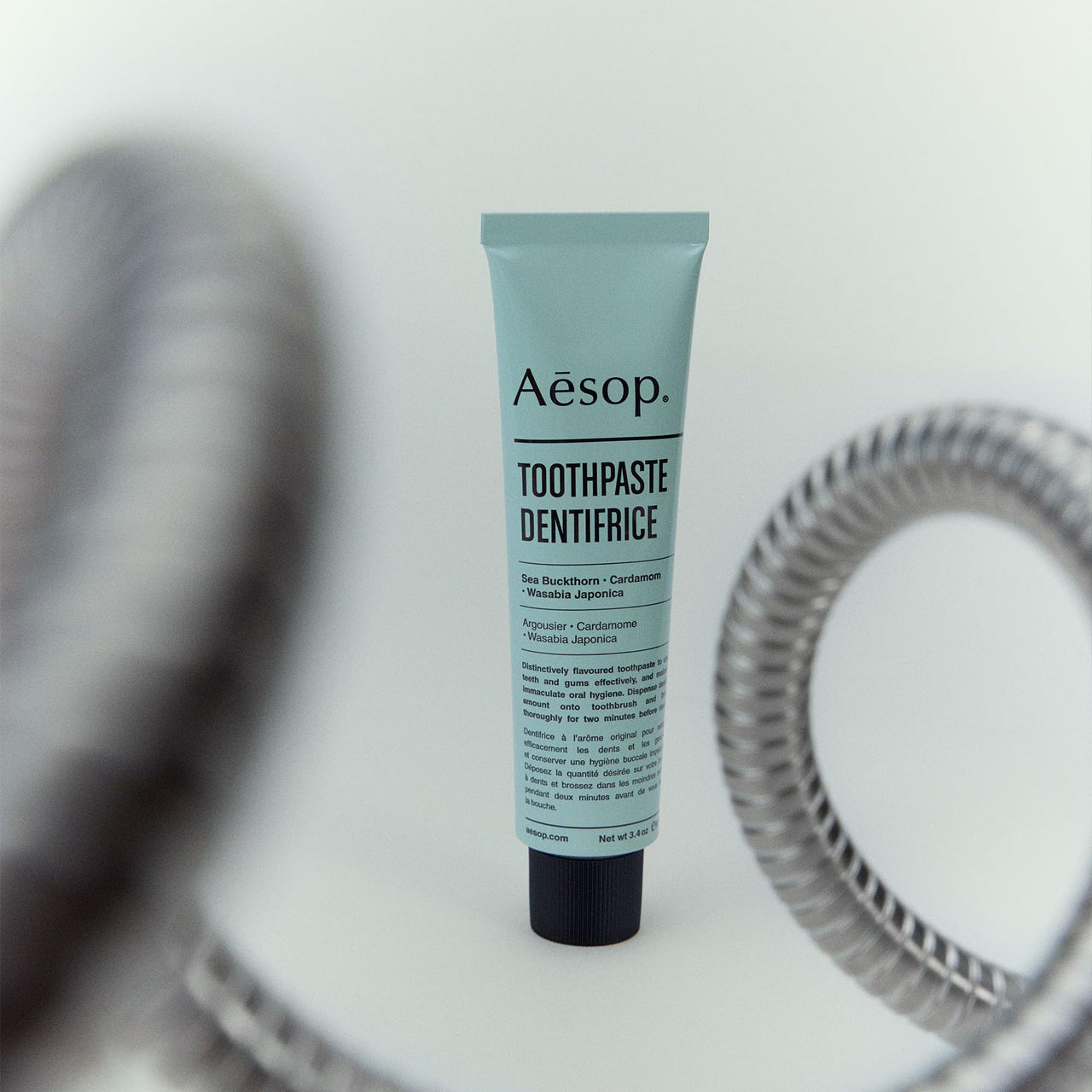 Aesop Oral Care Duo | Mouthwash & Toothpaste Set for Fresh Breath | Daily Botanical Oral Hygiene Kit (16.9 oz + 3.4 oz)