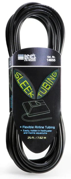 Lee's Sleek Airline Tubing, 25-Foot, Black