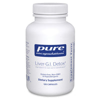 Thumbnail for Pure Encapsulations Liver-G.I. Detox - Liver Cleanser & GI Detox* - with Alpha Lipoic Acid & Curcumin Extract - Gluten Free & Non-GMO - 120 Capsules