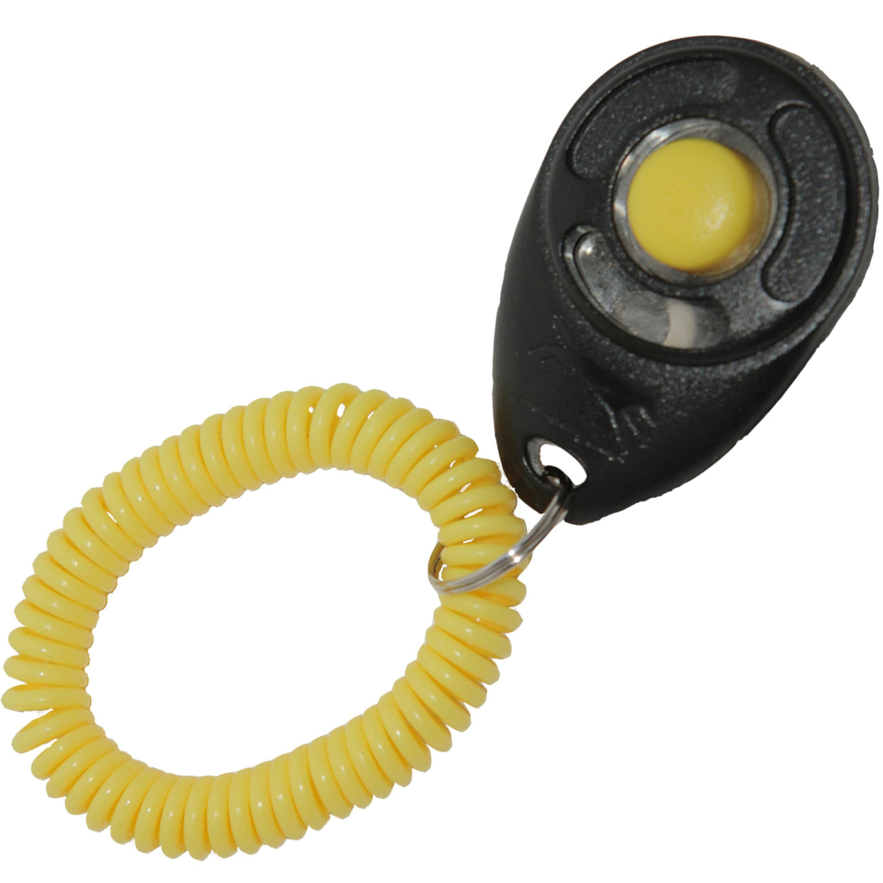 StarMark Black and Yellow Training Clicker with Yellow Wristband