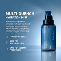 Thumbnail for Prequel Skin Multi-Quench Hydration Mist – Moisturizing Face Spray with Plumping PGA Complex, Glycerin, Aloe & More – Hydrating Facial Spray with Niacinamide for Smoother Skin – Fine Mist Humectant