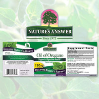Thumbnail for Nature's Answer Oil of Oregano Capsule Softgels, 90-Count | Natural Immune Booster | Promotes Healthy Digestion & Gut Flora