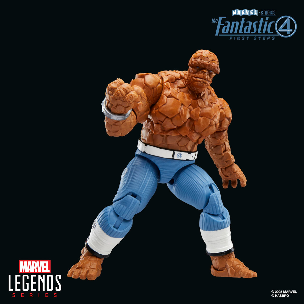 Marvel Legends Series Marvel's The Thing, The Fantastic Four: First Steps Ben Grimm Movie Collectible 6 Inch Action Figure Toy