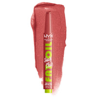 Thumbnail for NYX PROFESSIONAL MAKEUP Fat Oil Slick Click, Lightweight, Buildable, Pigmented Vegan Lip Balm - No Filter Needed