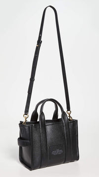 Thumbnail for Marc Jacobs Women's The Leather Small Tote Bag, Black, One Size