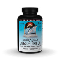 Thumbnail for Source Naturals ArcticPure Ultra Potency 850 mg Omega-3 Fish Oil - 120 Softgels
