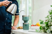 Thumbnail for STANLEY Perfect Brew Pour Over Set | 12 oz Camp Mug with Lid Included | Drip Coffee Maker with Reusable Filter | Insulated Stainless Steel | BPA-Free | Black 2.0