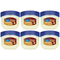 Thumbnail for Vaseline Lip Therapy Cocoa Butter 6-Pack – Mini Lip Balms for Soft, Glowing Lips, 0.25 Oz Ea