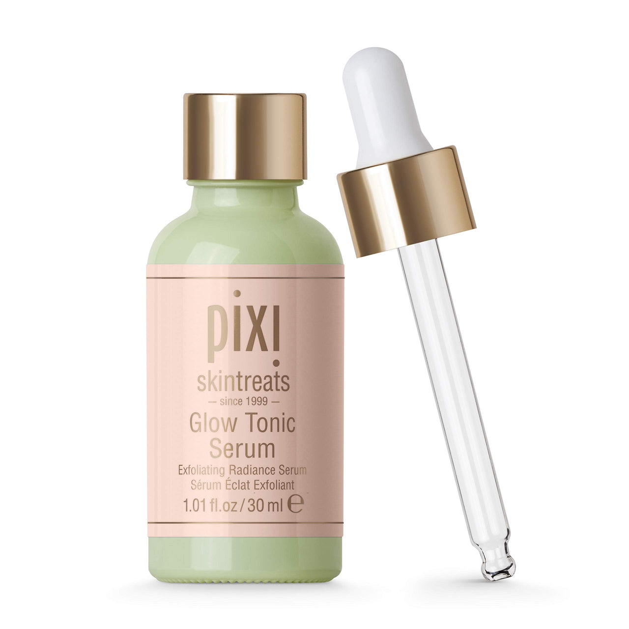 Pixi Beauty Glow Tonic Serum | Lightweight Facial Serum | Exfoliating Glycolic Acid Purifies Skin And Enhances Your Natural Glow | 30 ml / 1.01 fl oz