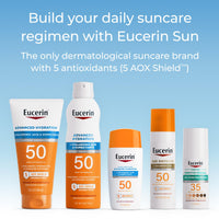 Thumbnail for Eucerin Sun Age Defense SPF 50 Face Sunscreen Lotion with Hyaluronic Acid, Hypoallergenic, Non-Comedogenic Sunscreen SPF 50 Free of Fragrance, Oxybenzone and Octinoxate, 2.5 Fl Oz Bottle