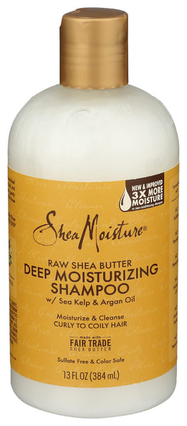 Shea Moisture Raw Shea Butter Moisture Retention Shampoo, 13 Ounce