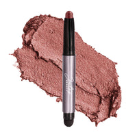 Thumbnail for Julep Eyeshadow 101 Cream-to-Powder Waterproof Shadow Stick – Red Wine Shimmer – Long-Lasting, Crease-Proof, Warm Red Shimmer Cream Eyeshadow with Built-in Smudger