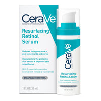 Thumbnail for CeraVe Resurfacing Retinol Serum For Post Acne Marks, Formulated With Licorice Root Extract & Niacinamide, Brightening Serum & Pore Minimizer For Face, Post Acne Skin Barrier Repair, Non-Comedogenic