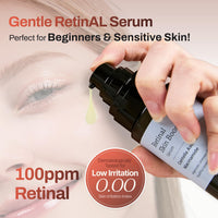 Thumbnail for MEDITHERAPY Retinal Skin Booster Serum 5.07 fl. oz - 100ppm Retinal Ideal for Beginner & Sensitive Skin - Advanced Retinol Serum for Face - Retinaldehyde Facial Serum for Uneven Skin Tone & Fine Lines