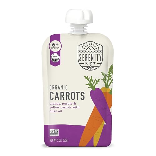 Image 1 of Default Title for the product Serenity Kids Organic Baby Food Pouches, No Added Sugar, 3.5 Oz, 6 Pack
