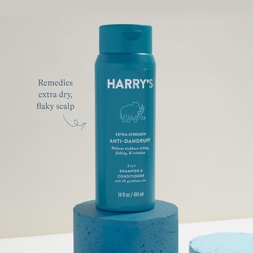Image 4 of Harry's Anti-Dandruff Men's 2 in 1 Shampoo and Conditioner - 14 oz (3 Pack)