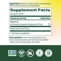 Thumbnail for Image 4 of MegaFood Magnesium Glycinate, Heart & Nervous System Support, 90 Tablets