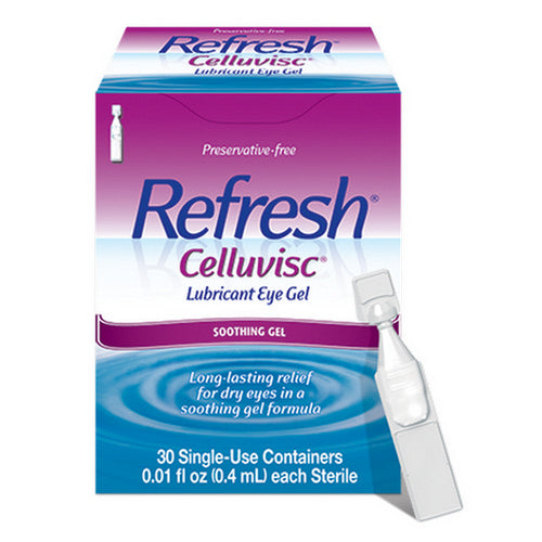 A&Z Pharmaceutical Refresh Celluvisc Lubricant Eye Drops Single-Use Containers Count of 30