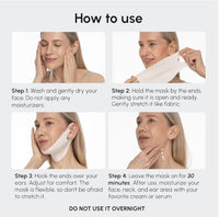 Thumbnail for Image 5 of MAREE V Line Lifting Mask - Gold Face Lift Tape & Double Chin Lifting Mask