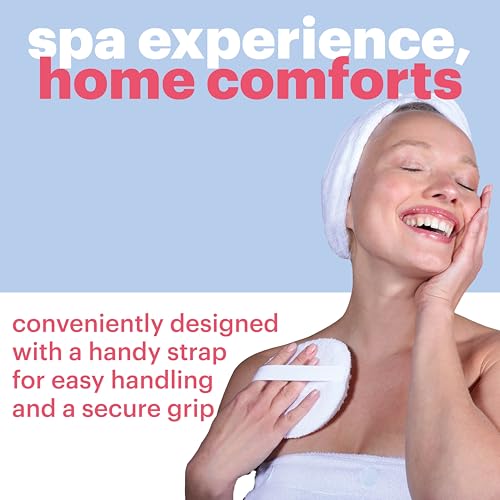Image 5 of AFTERSPA Afterspa Bath & Shower Round Dual Texture Scrubber 6 count (Pack of 6)