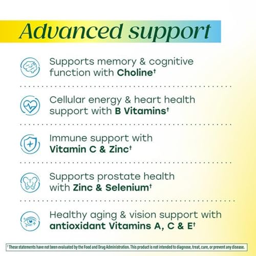 Image 6 of MegaFood Advanced Multivitamin for Men 40+ 120 Tablets