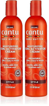Thumbnail for Image 1 of Default Title for the product Cantu Shea Butter Moisturizing Curl Activator Cream 12 Oz. Pack of 2