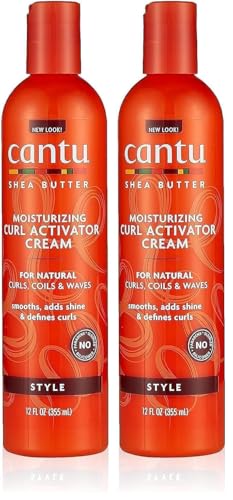 Image 1 of Default Title for the product Cantu Shea Butter Moisturizing Curl Activator Cream 12 Oz. Pack of 2