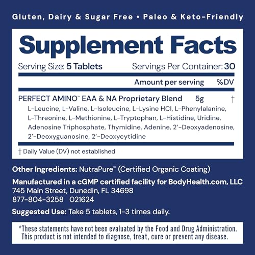 Image 3 of BodyHealth PerfectAmino 150 ct