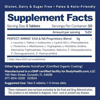 Thumbnail for Image 3 of BodyHealth PerfectAmino 150 ct